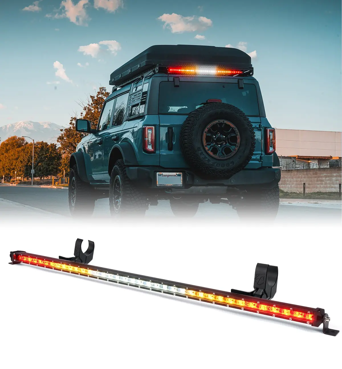 38" Slim Led Rear Chase Light Bar | Sl Series 1