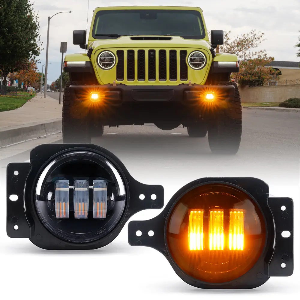 4" Jeep Fog Lights | Iii Series 1