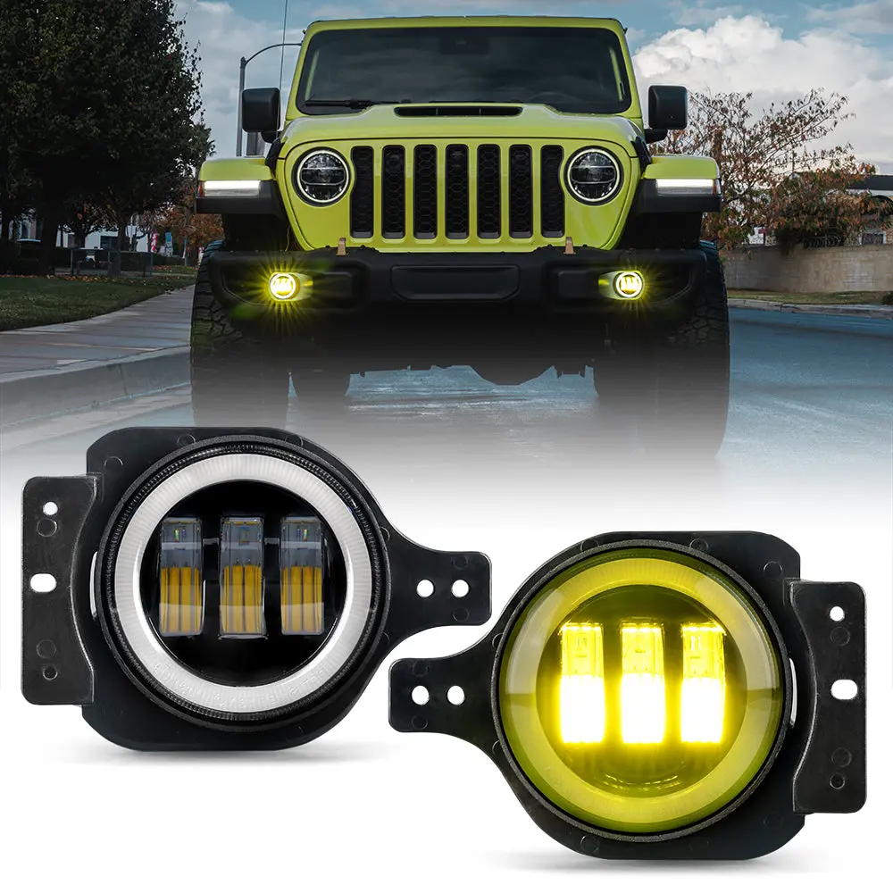 4" Jeep Halo Fog Lights | Iii Series 2
