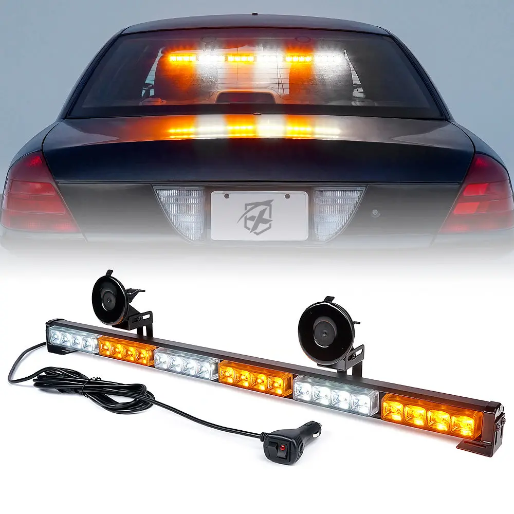 26"  Led Traffic Advisor Strobe Light Bar | Controller 6 Series 1