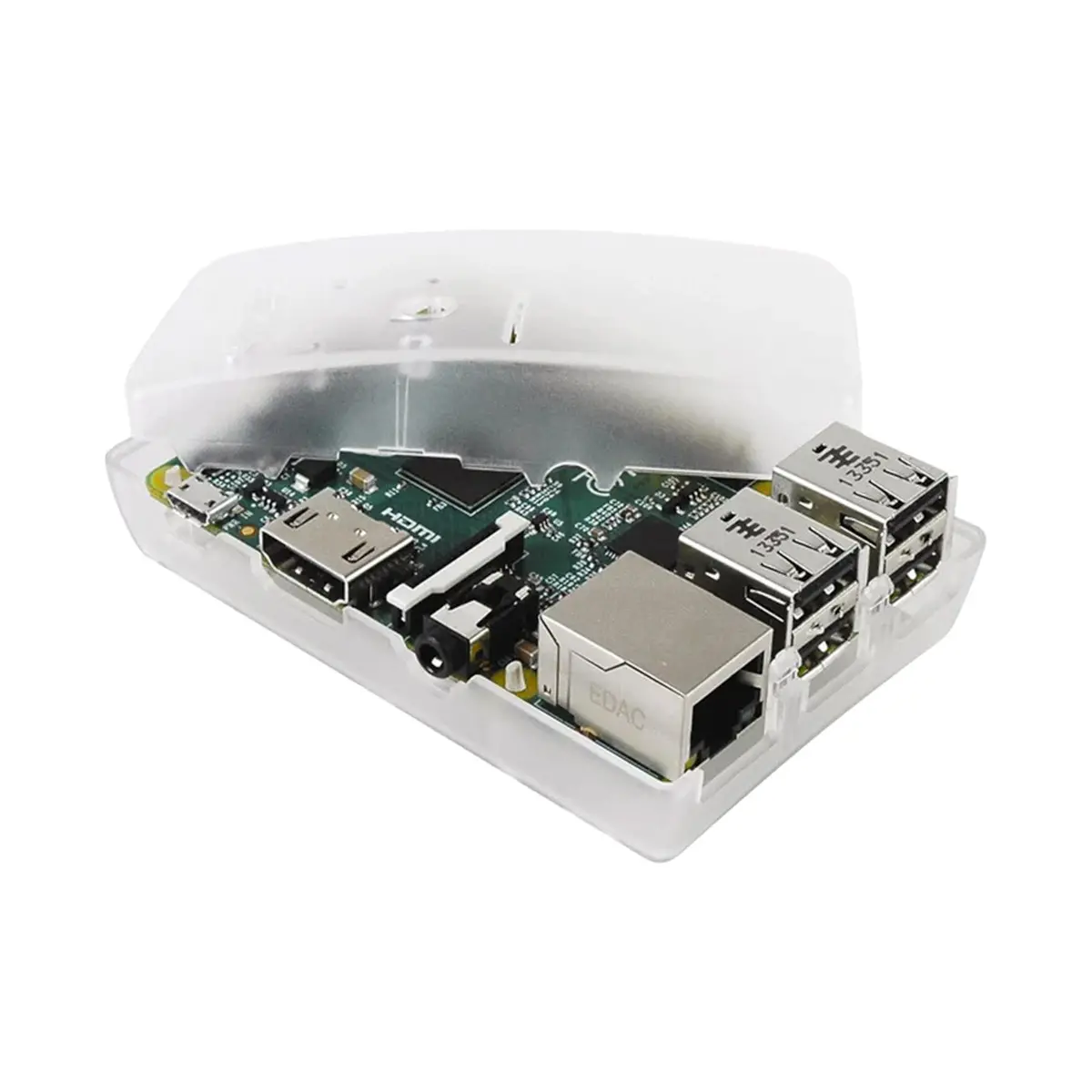 Raspberry Pi Model B+ Clear Case 1