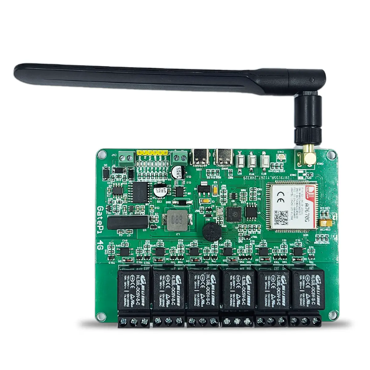 Gatepi 6 Channel 4G Connectivity Board Powered By Rp2040 Mcu 1