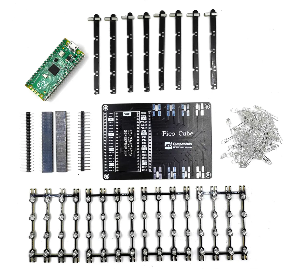 Pico Cube Unassembled 1