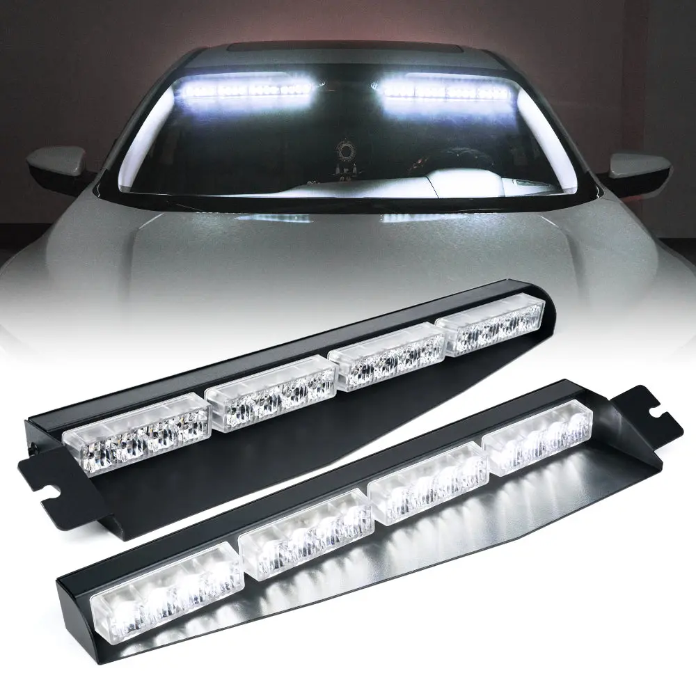 20" Dual Led Visor Windshield Strobe Lights | Elite Series 1