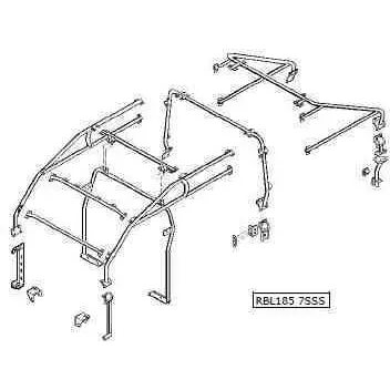 Safety Devices Defender 110 Crew/Double Cab Pick-Up 4-Door (1983-Present) 1