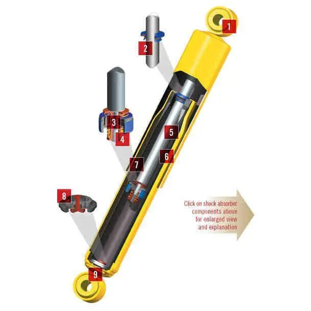 Ome Discovery Ii Steering Damper Omesd02 New 1