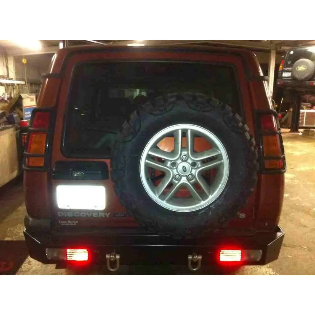 Terrafirma Heavy Duty Rear Bumper W/ Swivel Recovery Eyes – Tf090 – Discovery Ii (1999–2004) 1