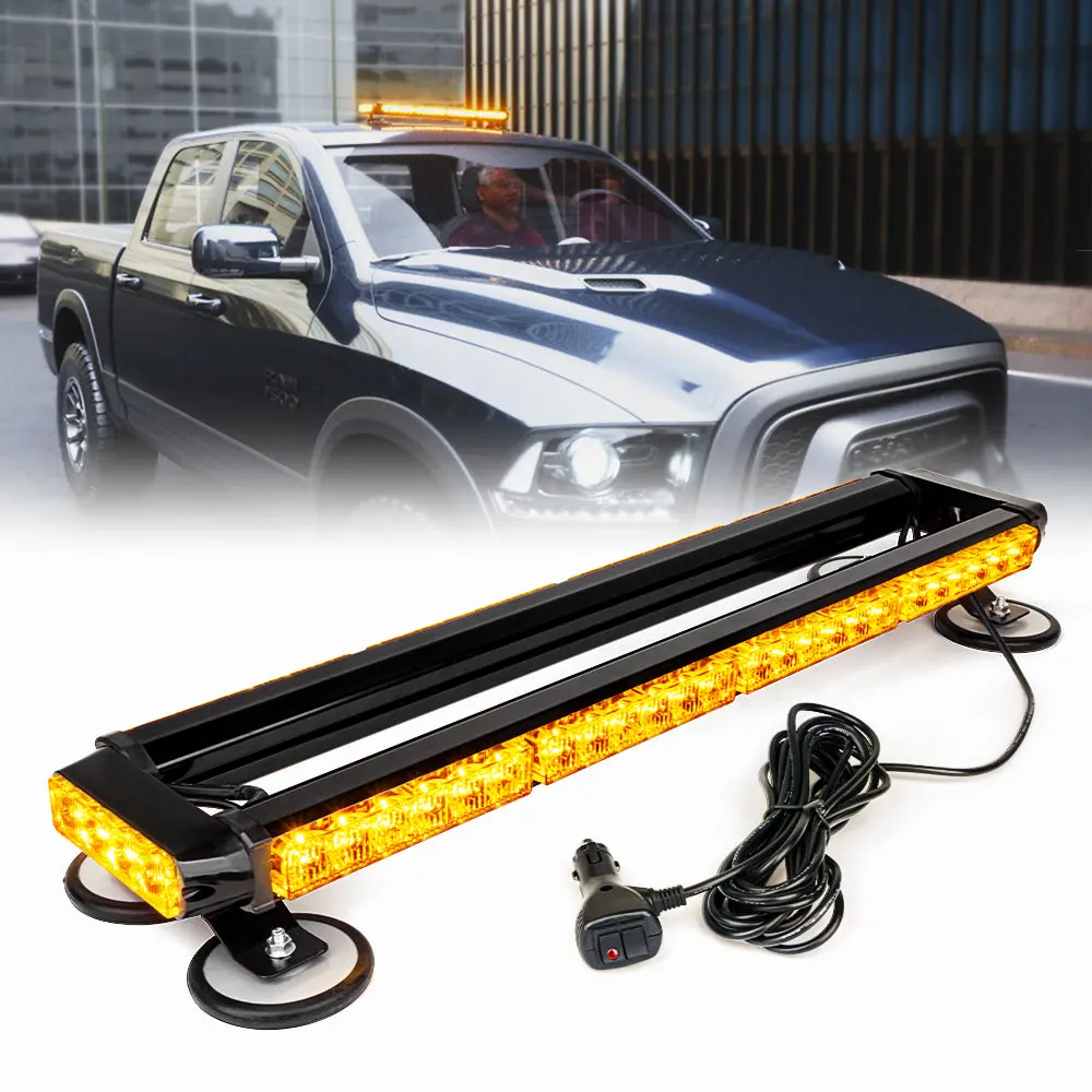 26" Mini Emergency Light Bar With Magnetic Base | Pursuit Series 1