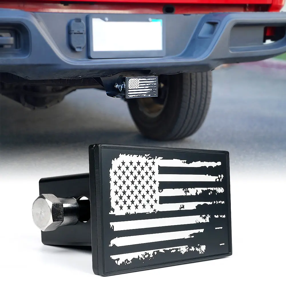 Xprite Aluminum Trailer Hitch Cover For 2" Receivers 1
