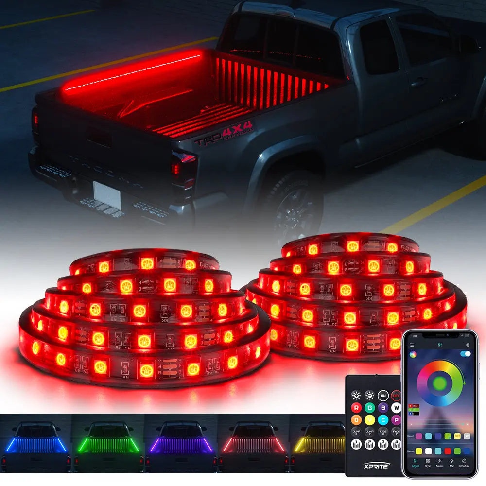 60" Rgb Truck Bed Strip Lights | Spire 2 Series 1