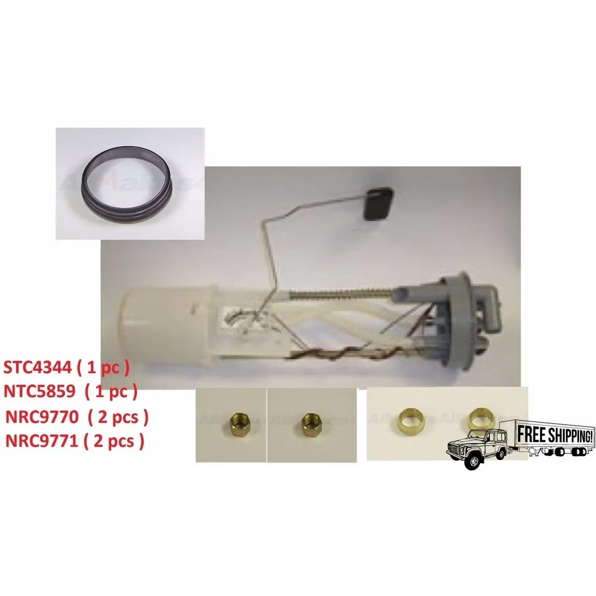 Fuel Pump With Nuts & Seal 1
