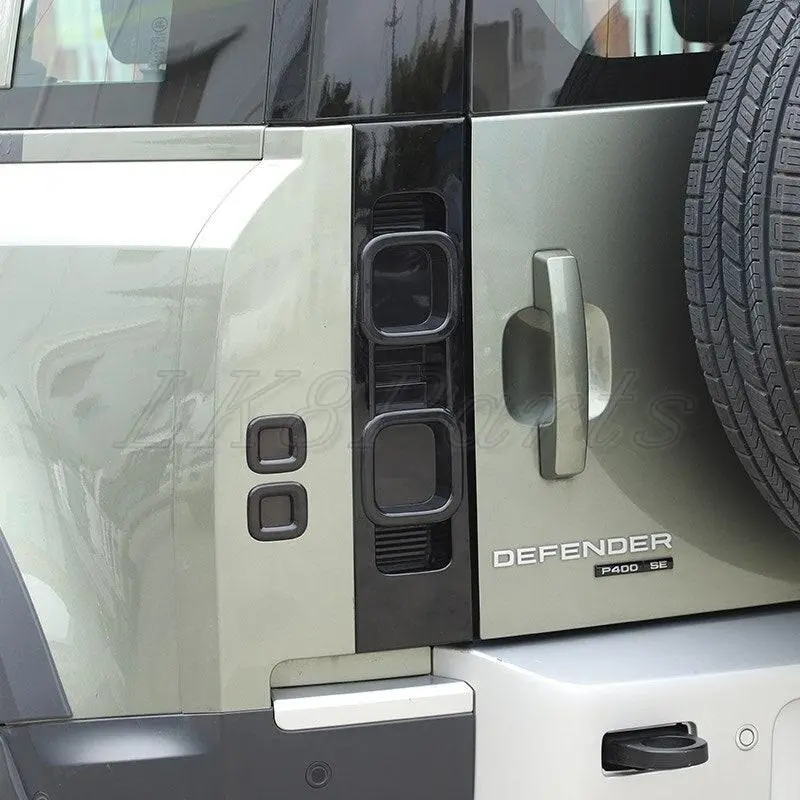Rear Smoked Taillight Cover Kit 1