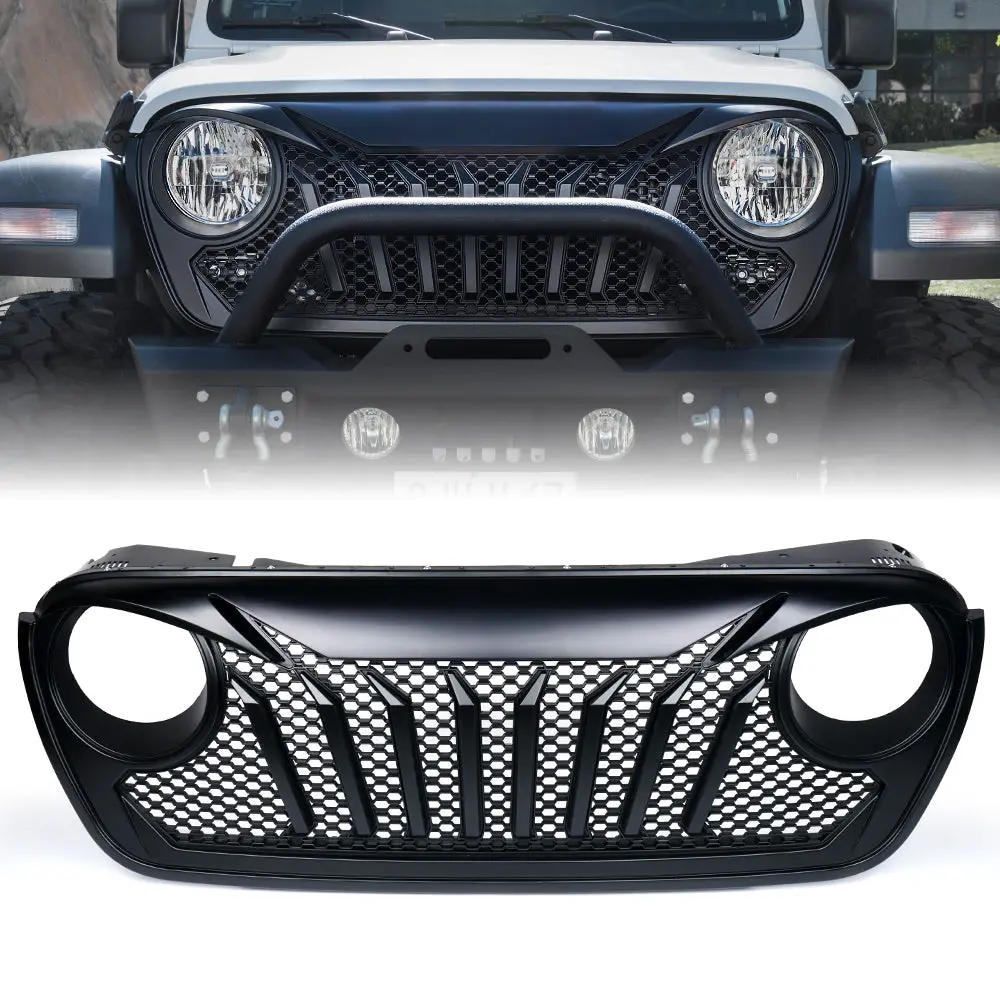 Replacement Grille For 2018+ Jeep Wrangler Jl/Jt | Diamondback Series 1
