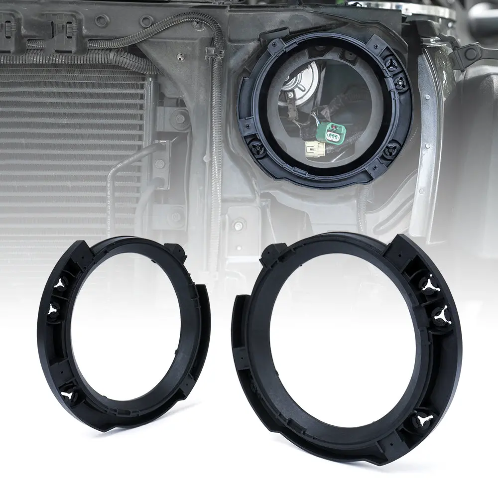 7" Headlight Mounting Brackets 1