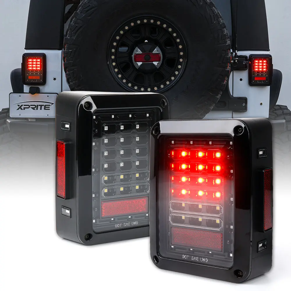 Led Tail Lights For Jeep Wrangler Jk | Bold Series 1