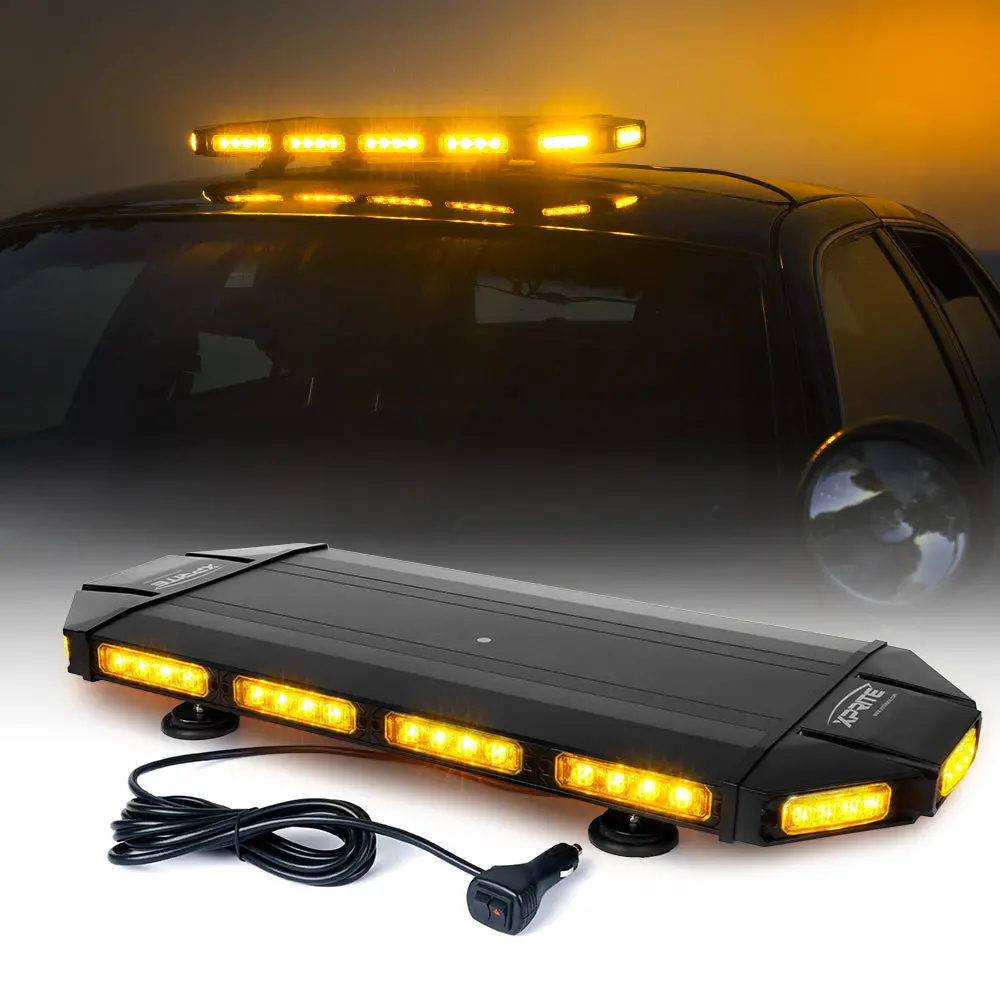 27" Professional Emergency Rooftop Strobe Led Light Bar | Black Hawk Series 1