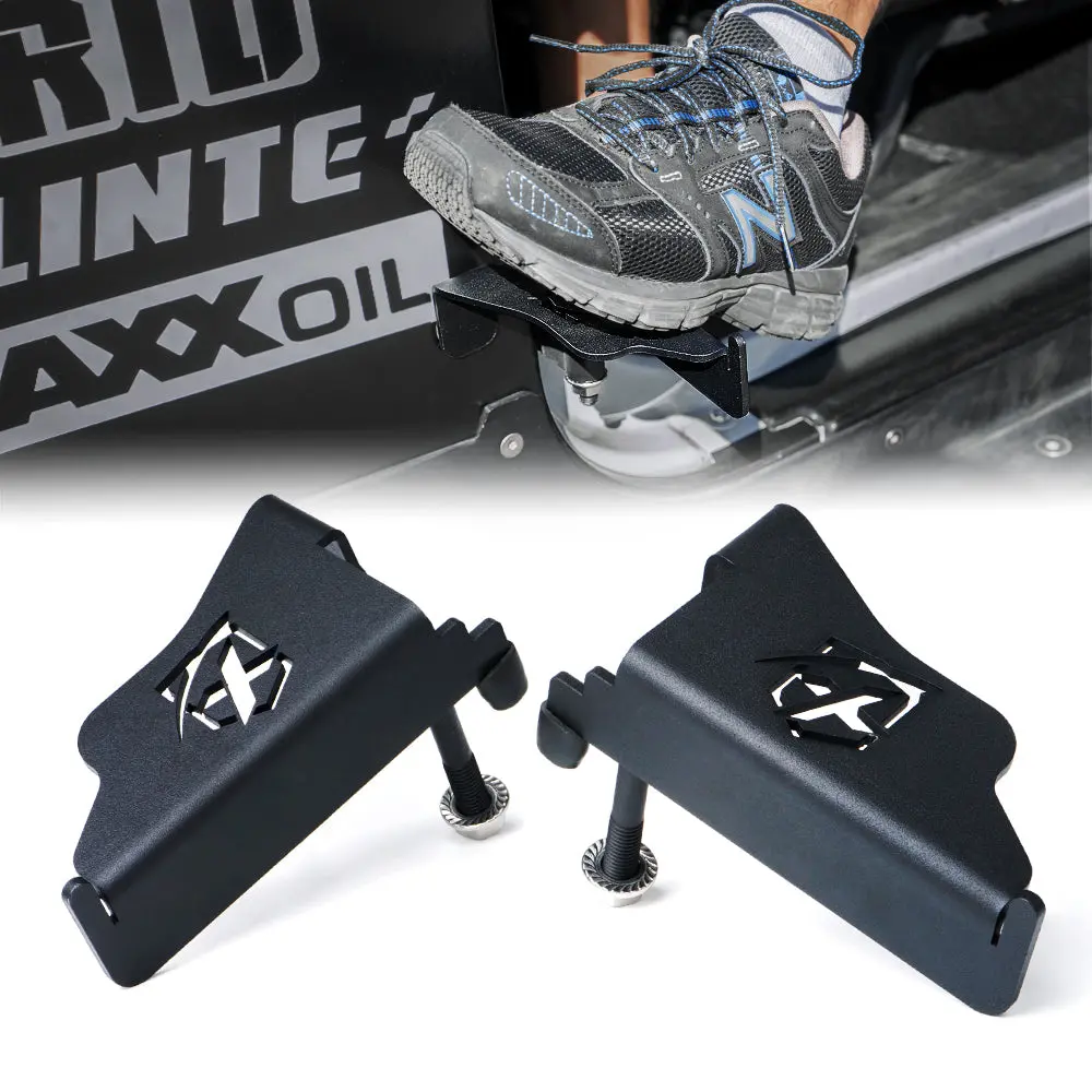 Xprite Front Foot Pegs With Logo For 2007-2018 Jeep Wrangler Jk 1