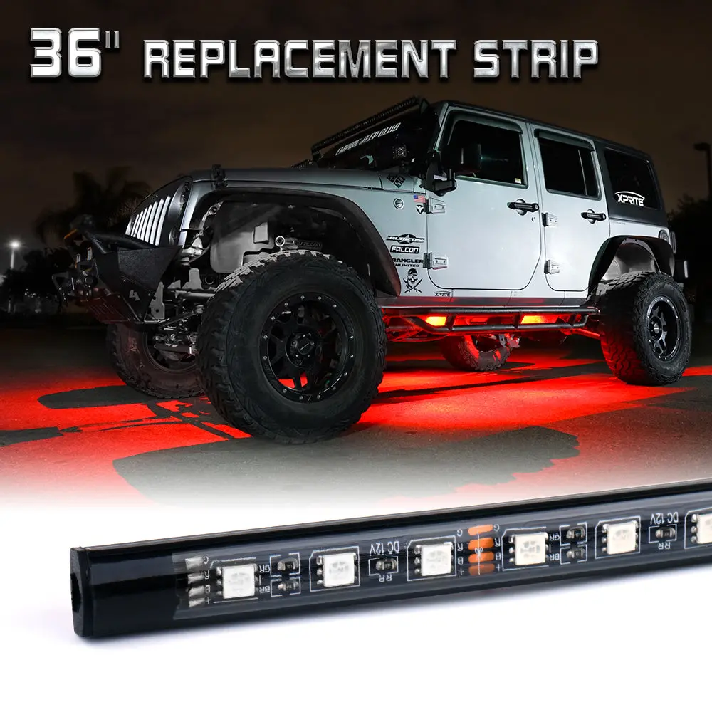 Replacement 3Ft Led Underglow Strip For Throwback Series 1