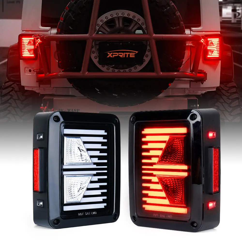 Jeep Wrangler Jk Led Tail Lights | Linear Series 2