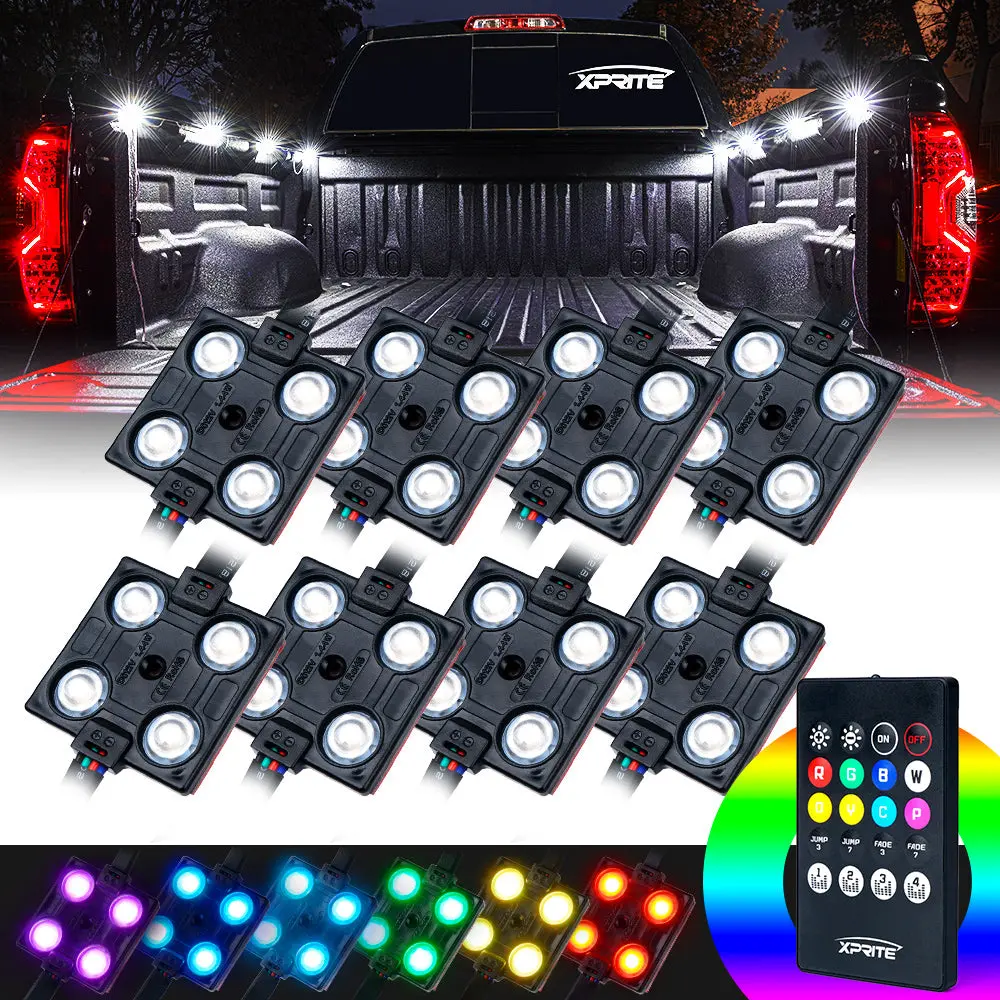 8Pc Trunk Led Light Pod Set 2