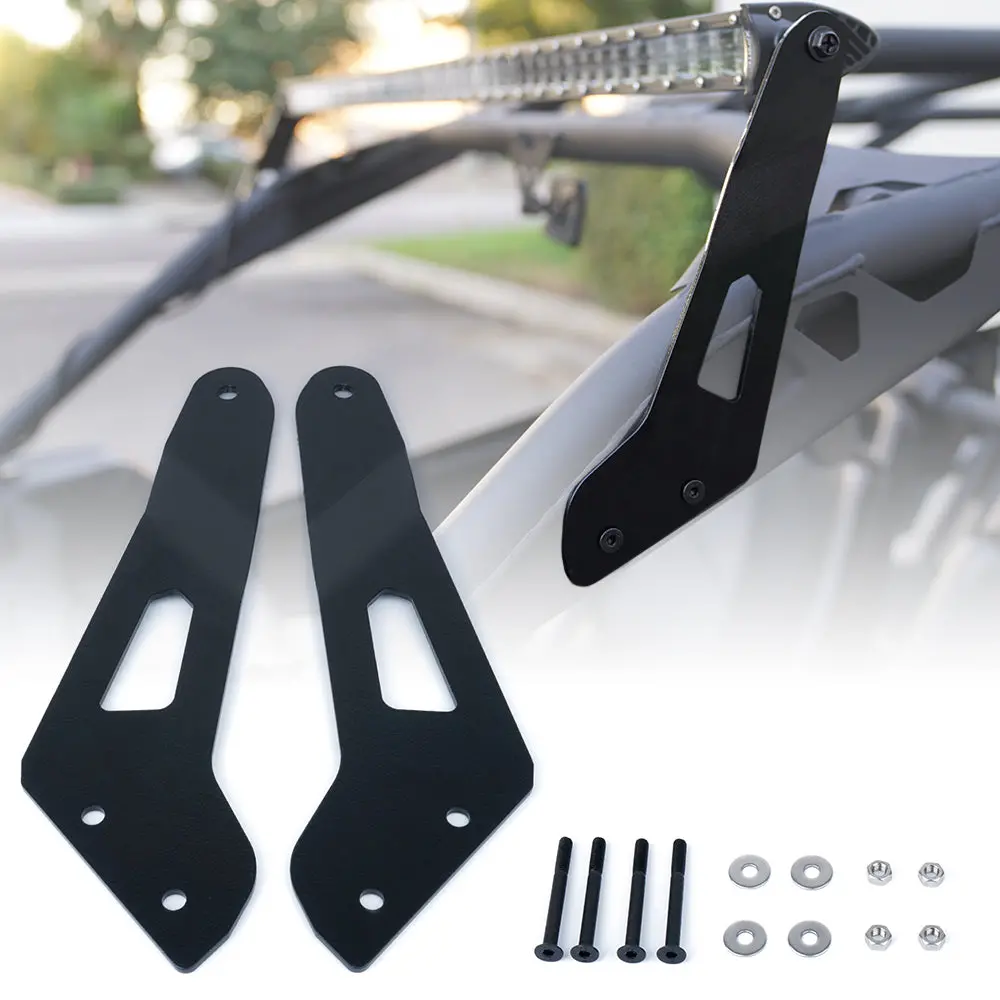 Can-Am X3 Roll Bar Light Mounts For 50" Light Bar 1