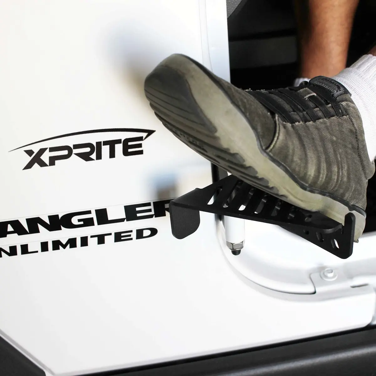 Xprite Front Foot Pegs With Slots For 2007-2018 Jeep Wrangler Jk 1