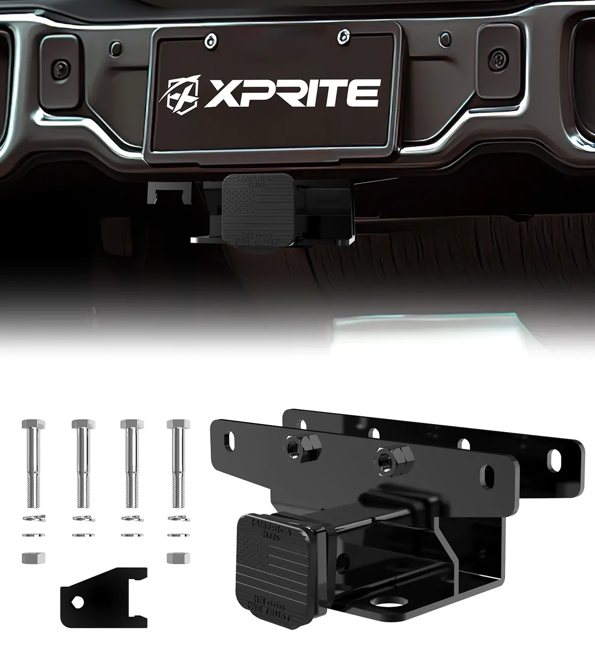 2 Inch Rear Receiver Tow Hitch For Jeep Jk Jl 1