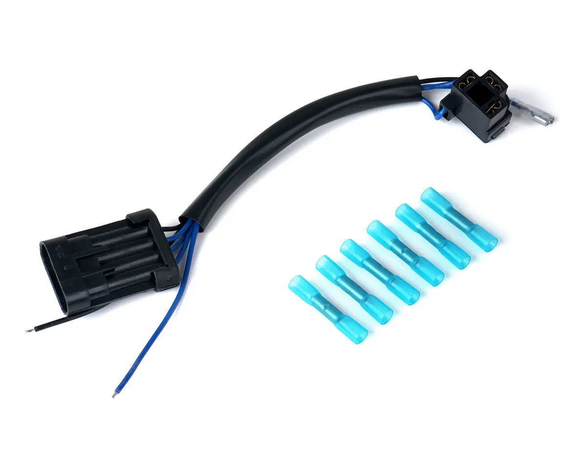 Xprite Led Headlight Wiring Harness Adapter For Harley Davidson Motorcycles 1