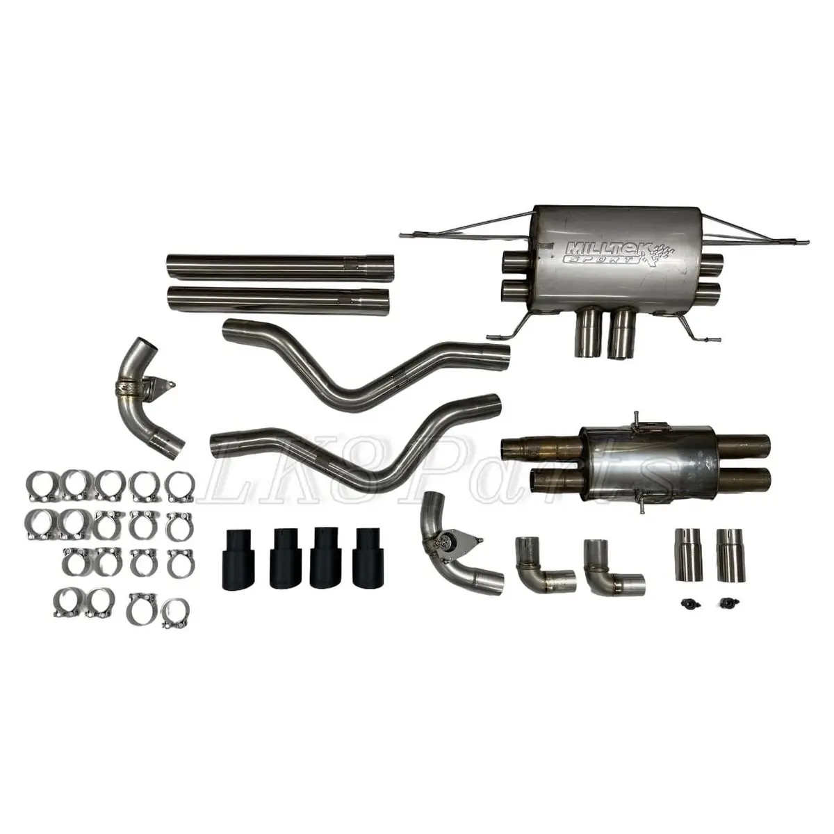 Milltek Defender L663 Performance Exhaust Kit 1