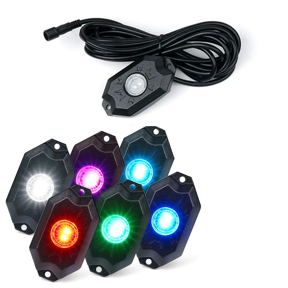 Xprite Replacement Trophy Series Rgb + Pure White Led Rock Lighthead 1