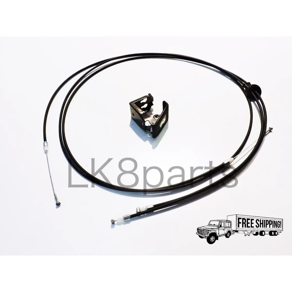 Range Rover P38 95-02 Hood Release Bonnet Lever + Cable Kit 1