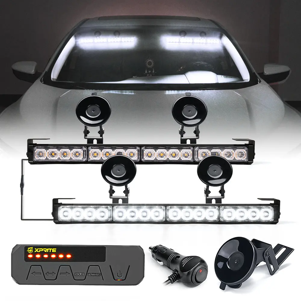 Xprite G1 Series Dual LED Traffic Advisor Strobe Lights