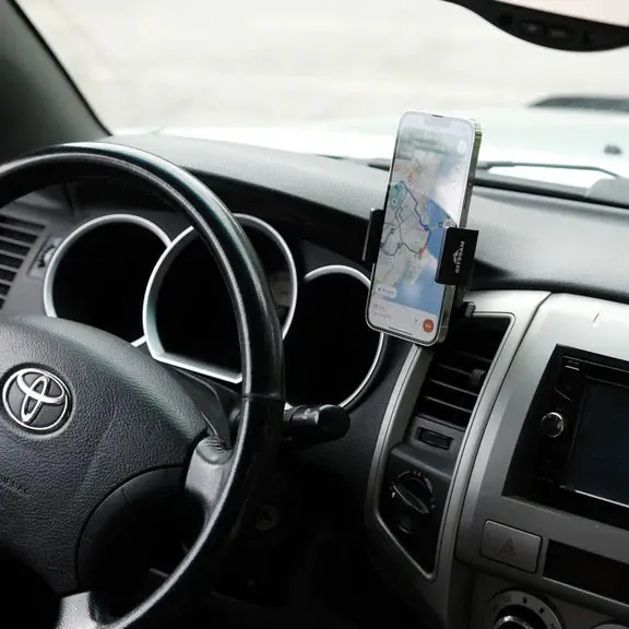 Phone Mount Fits 2005-2023 Toyota Tacoma 3