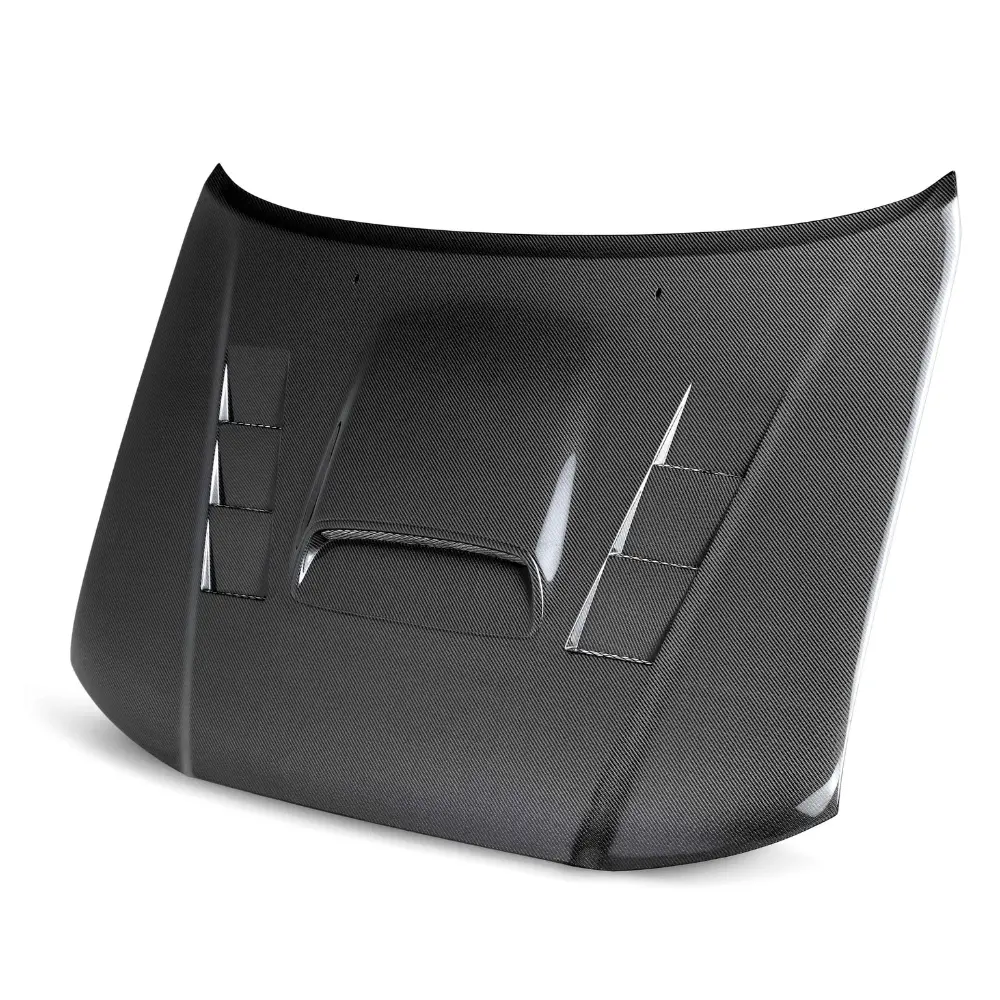 Ts-Style Carbon Fiber Hood Fits 2005-2011 Toyota Tacoma 1