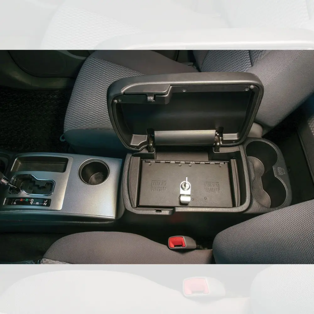 Center Console Security Safe Fits 2005-2015 Toyota Tacoma 1