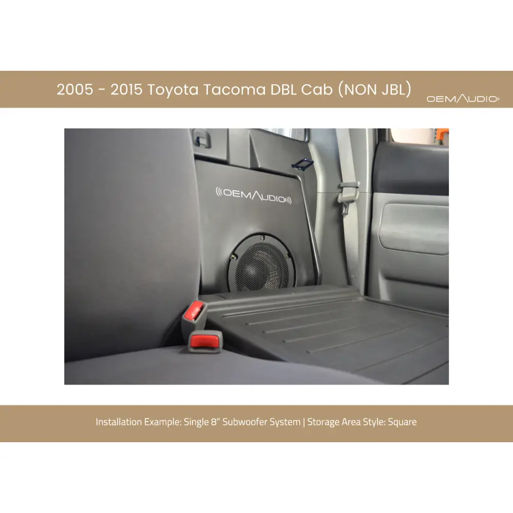 Dbl Cab System+ Series Fits 2005-2015 Toyota Tacoma 1
