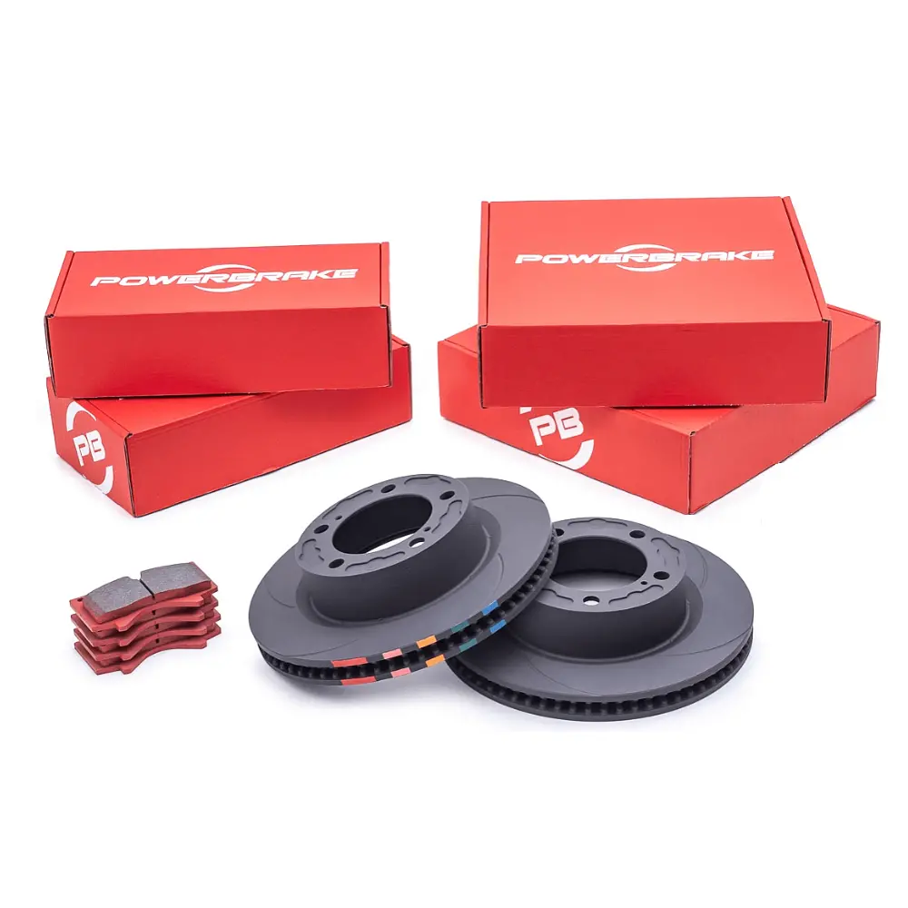 D-Line Front Rotor And Pad Kit Fits 2005-2023 Toyota Tacoma 1