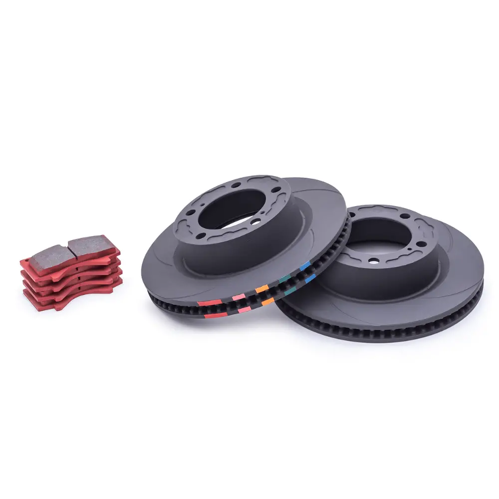 D-Line Front Rotor And Pad Kit Fits 2005-2023 Toyota Tacoma 2