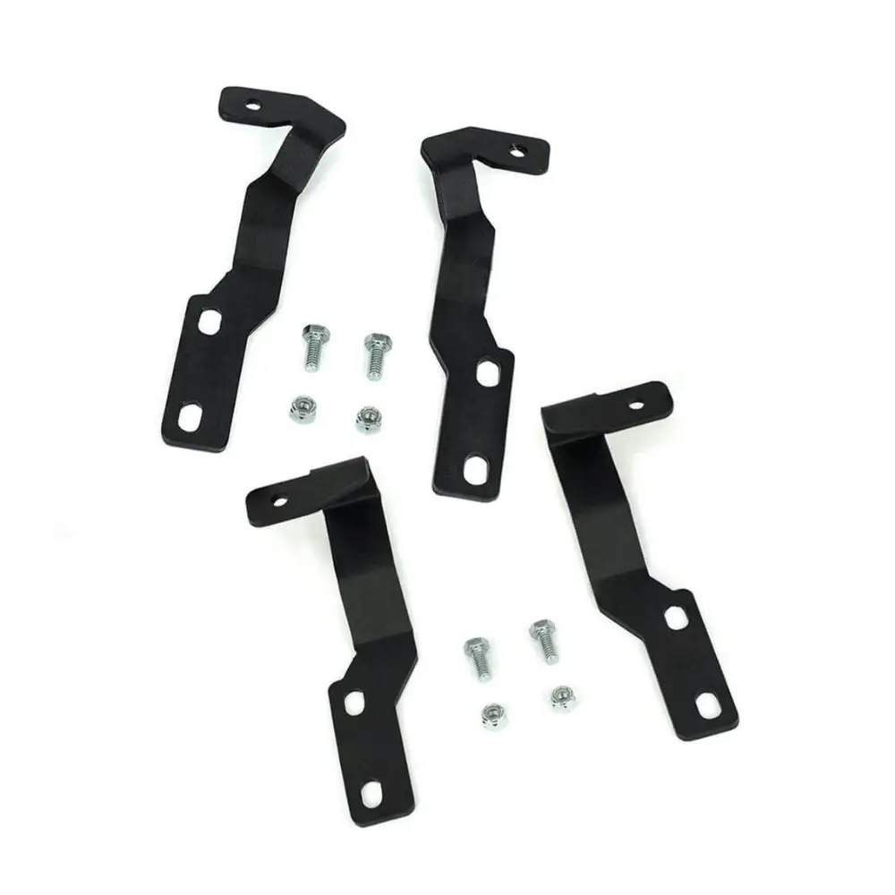 Low Profile Led Ditch Light Brackets Kit Fits 2005-2023 Toyota Tacoma 1