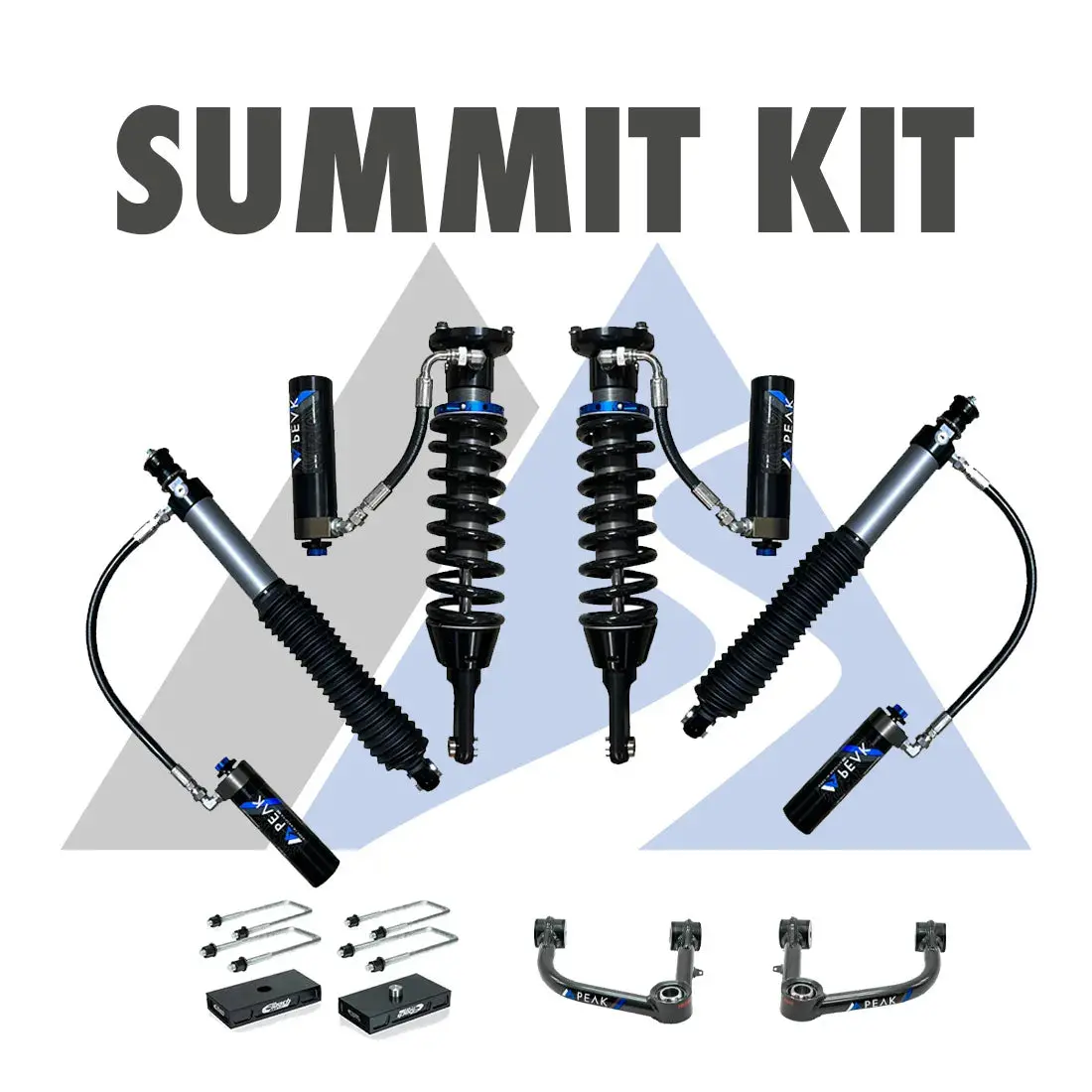 Peak Suspension 2.5'' Summit Kit Fits 2005-2023 Toyota Tacoma 1