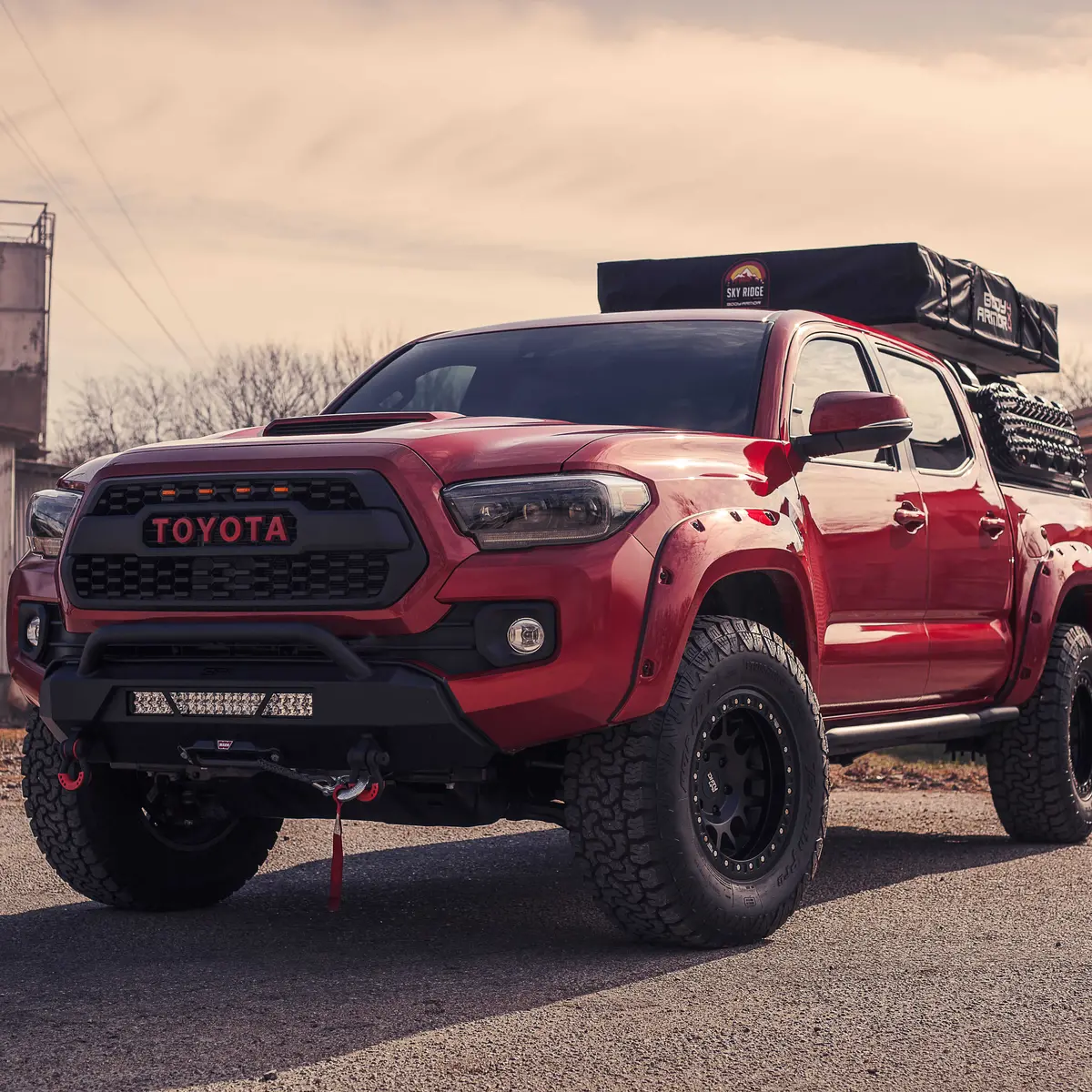 Revo Rock Sliders | Double Cab Short Bed/Access Cab Long Bed Fits 2005-2023 Toyota Tacoma 1