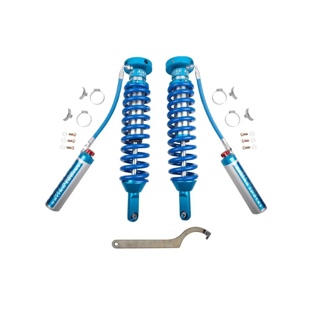 Long Travel Remote Reservoir Coilovers | With Click Adjuster - Fits 2005+ Toyota Tacoma 1