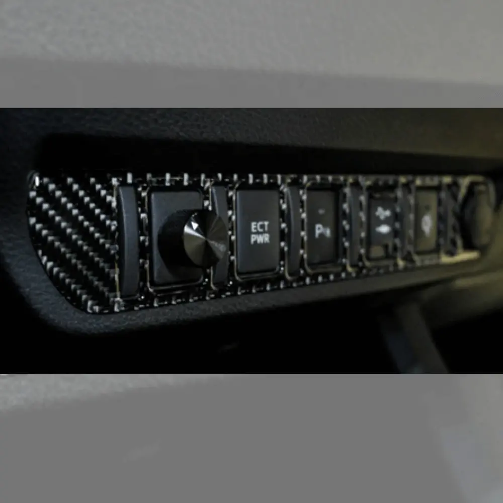 Center Dash Switch Panel Accent Fits 2016-2023 Toyota Tacoma 1