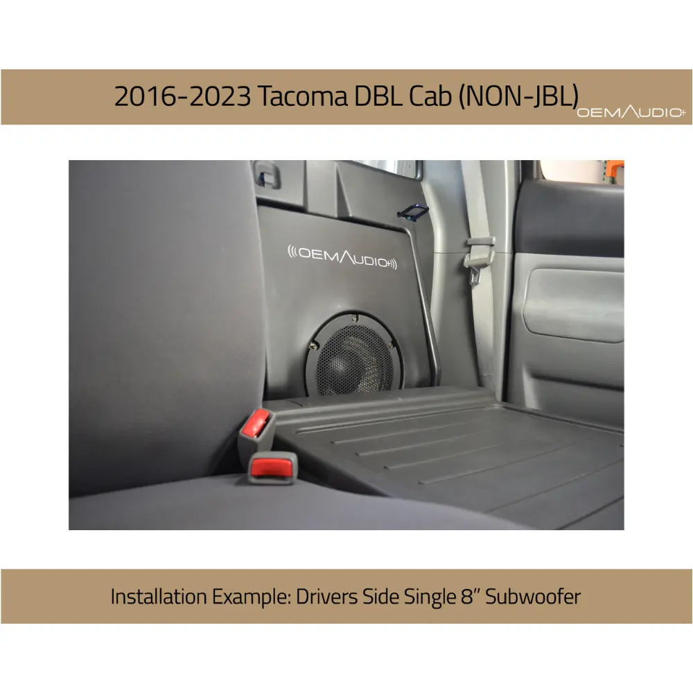 Double Cab System+ Series Fits 2016-2023 Toyota Tacoma 5
