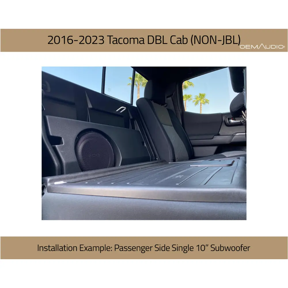 Double Cab System+ Series Fits 2016-2023 Toyota Tacoma 1