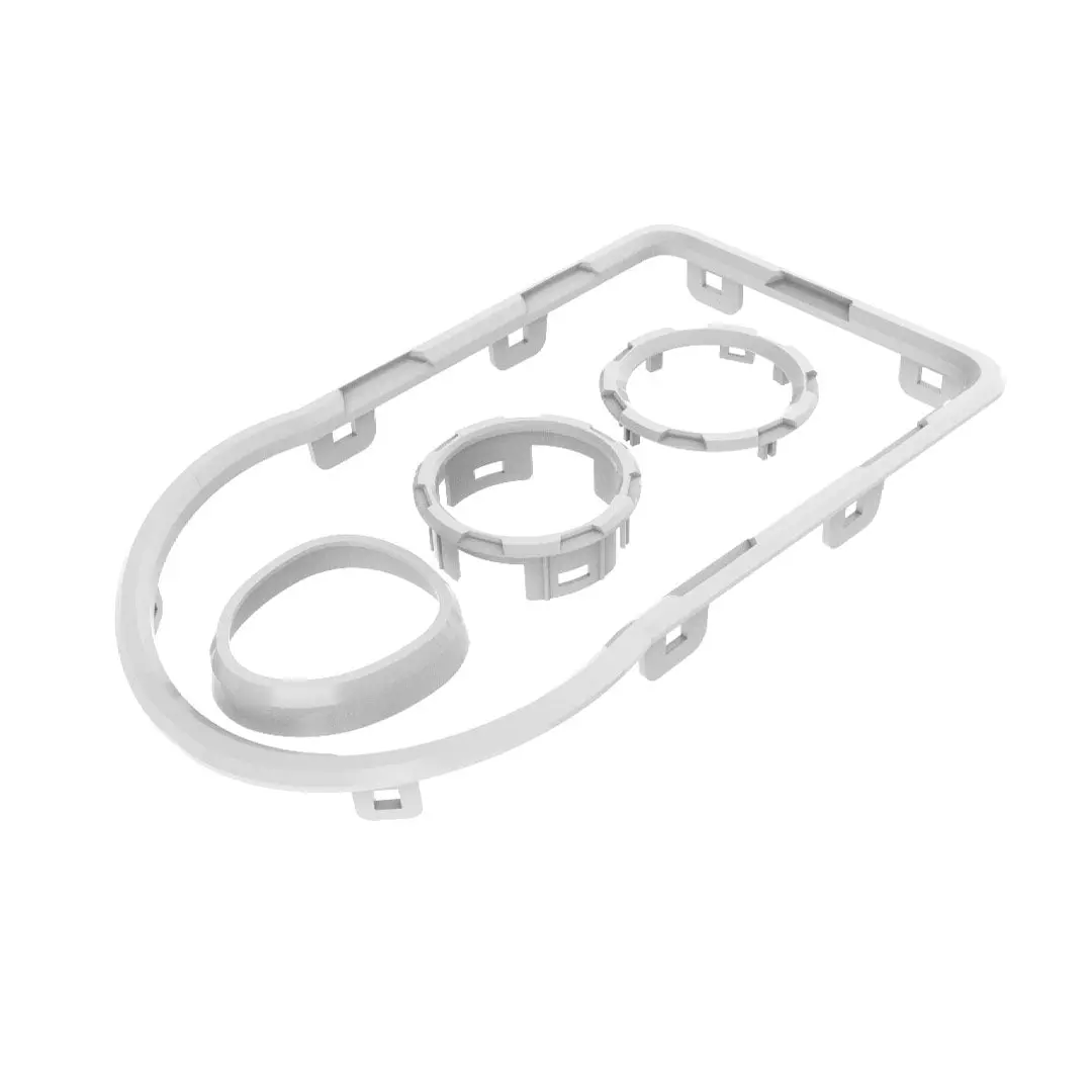 Interior Chrome Delete Kit Fits 2016-2023 Toyota Tacoma 1