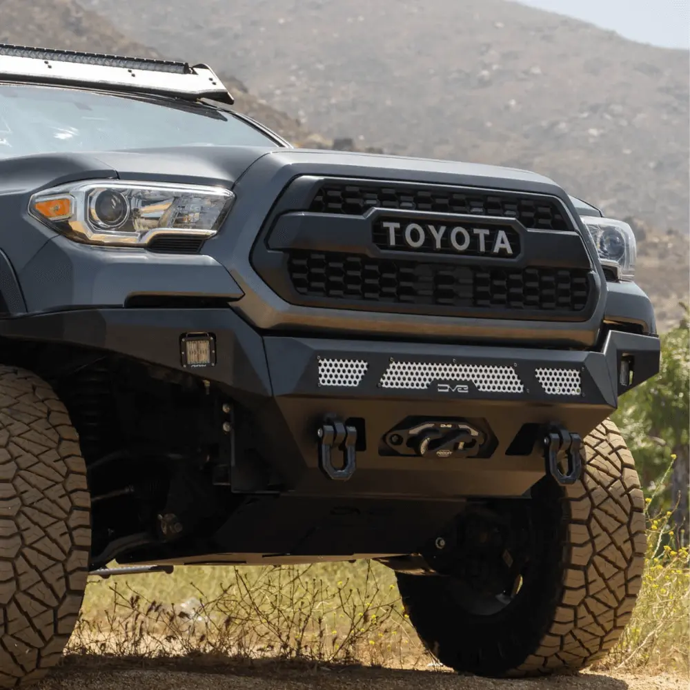 Mto Series Winch Front Bumper Fits 2016-2023 Toyota Tacoma 3