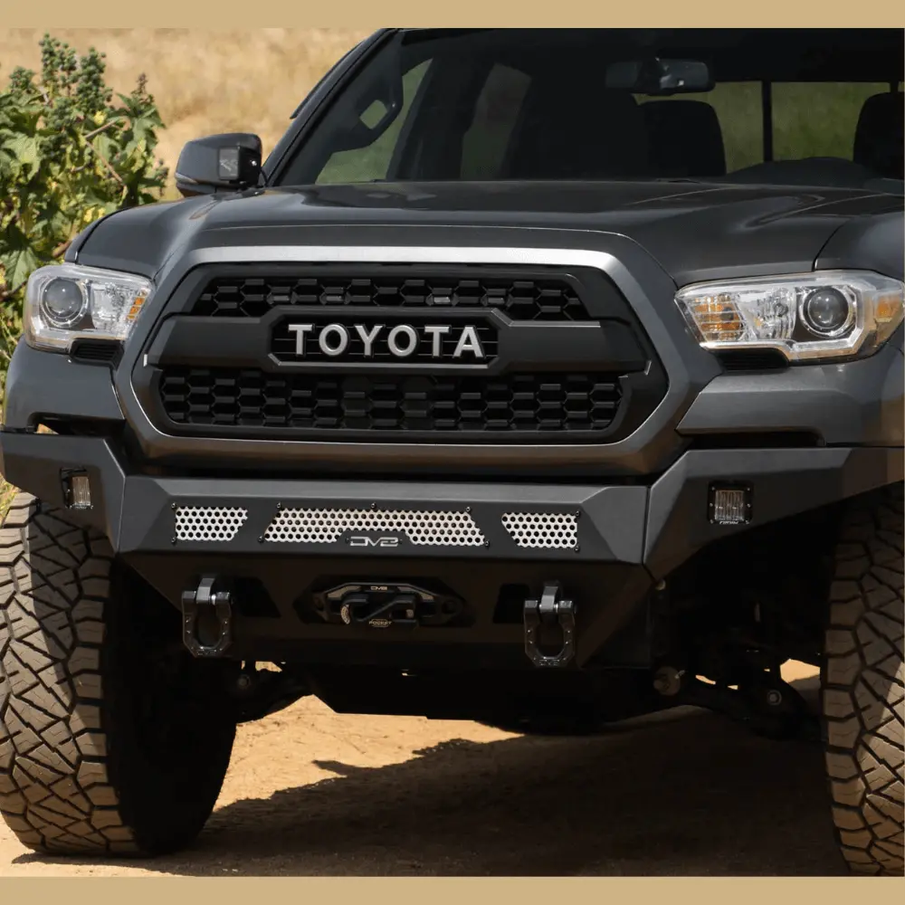 Mto Series Winch Front Bumper Fits 2016-2023 Toyota Tacoma 5
