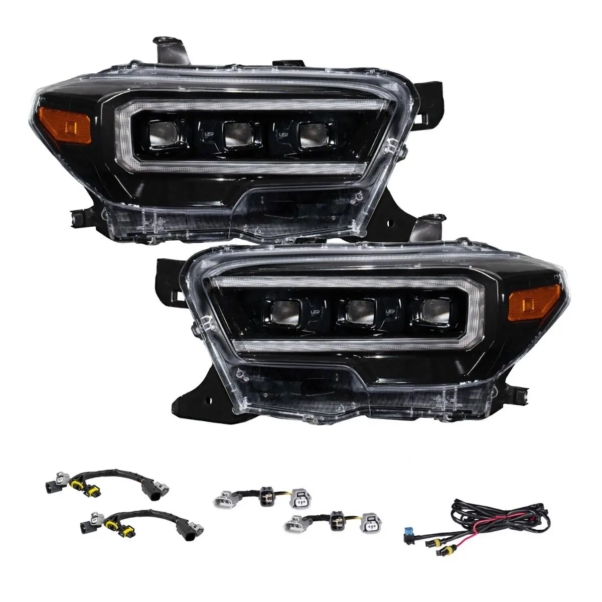 Sequential Led Projector Headlights [Pair] Fits 2016-2023 Toyota Tacoma 1