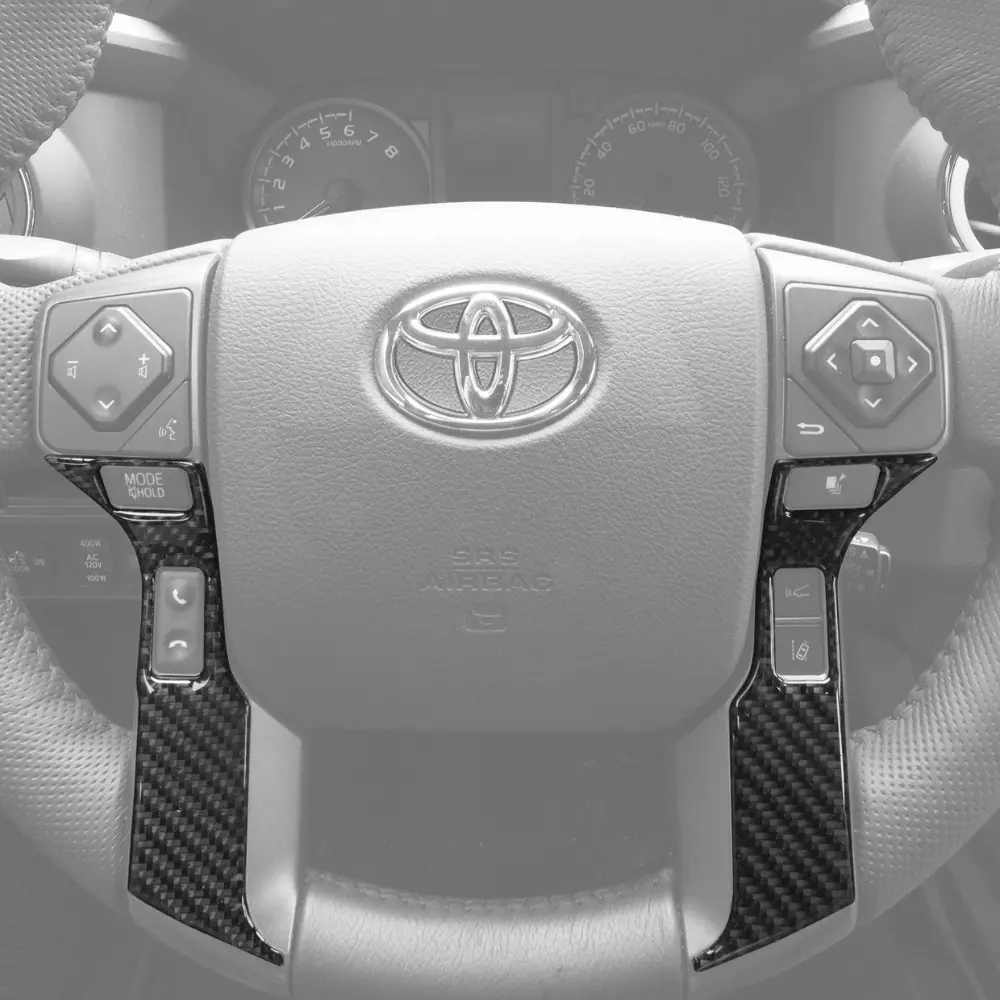 Steering Wheel Trim Fits 2016-2023 Toyota Tacoma 1